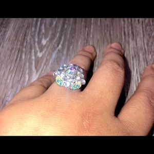 Blue Gemstone Star Ring